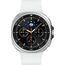 Galaxy Watch8 Classic | 46 мм | Black | Sport/White | M/L, Размер: 46 мм, Цвет: Black, Тип ремешка: Sport, Цвет ремешка: White, Размер ремешка: M/L, Подключение часов: Bluetooth / Wi-Fi, изображение 2